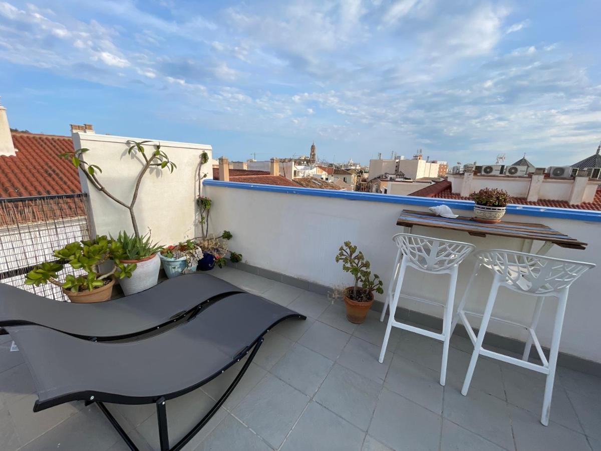 Charming Home With Private Terrace,Heart Of מאלגה מראה חיצוני תמונה