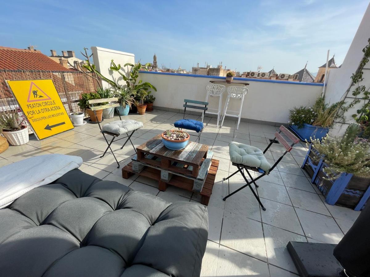 Charming Home With Private Terrace,Heart Of מאלגה מראה חיצוני תמונה
