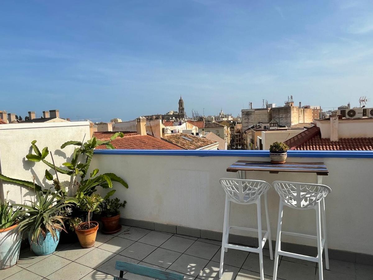 Charming Home With Private Terrace,Heart Of מאלגה מראה חיצוני תמונה