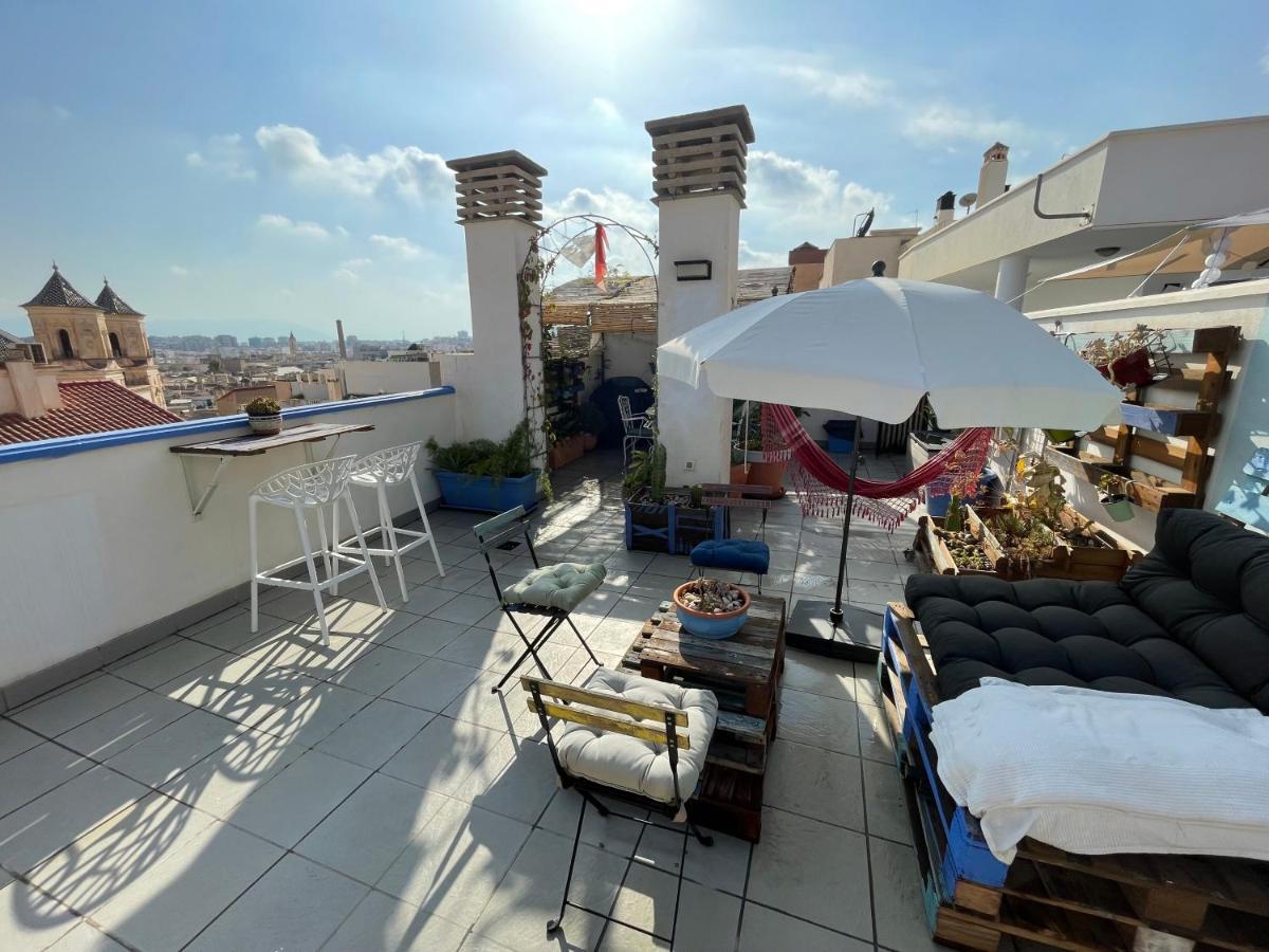 Charming Home With Private Terrace,Heart Of מאלגה מראה חיצוני תמונה